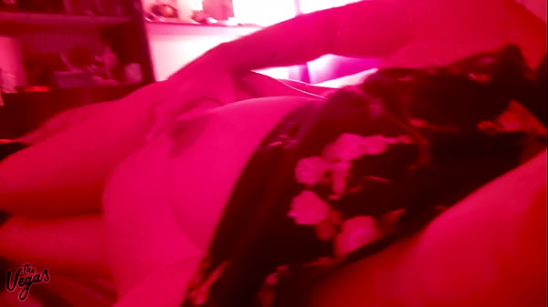 Great cowgirl and doggystyle fuck in the red room! I came inside her without a condom!