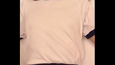 [Amateur personal shooting] POV shooting of a married woman wearing gym clothes and bloomers