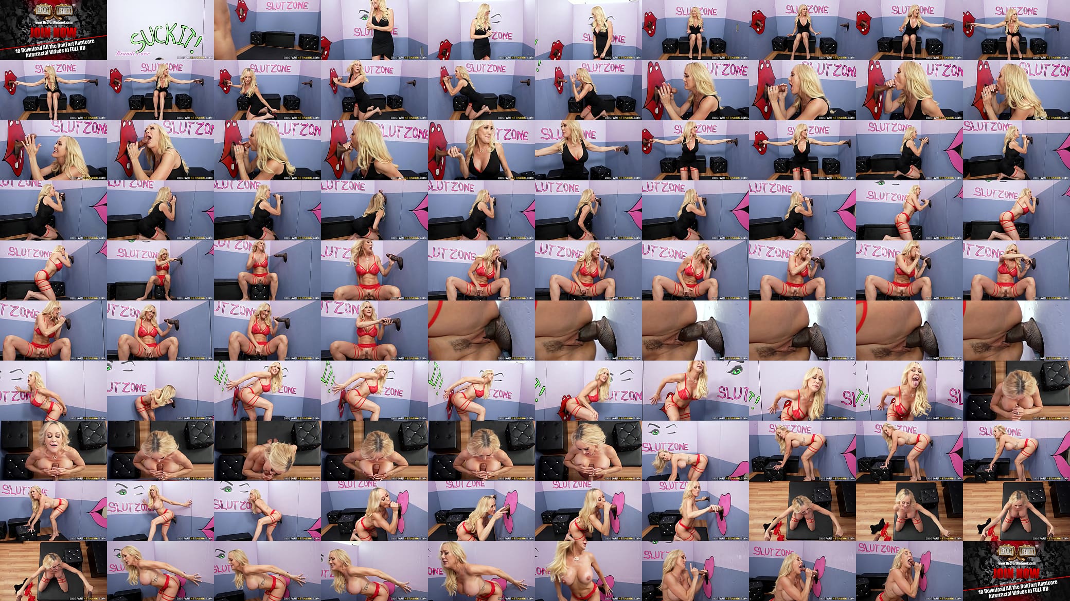 Brandi Love can&#039;t choose between two gloryholed BBCs 预览图