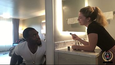 Abby Adams Deepthroats Rome Major's BBC And Takes His Cumshot!