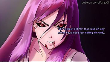 Rize from Tokyo Ghoul shapes her new filthy puppy &lpar;Fingering JOI&rpar;