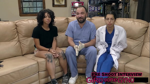 Perverted Podiatrist Aria Nicole Takes Her Time Examining Nicole Luva's Sweaty Feet During An Exam @GirlsGoneGyno Reup