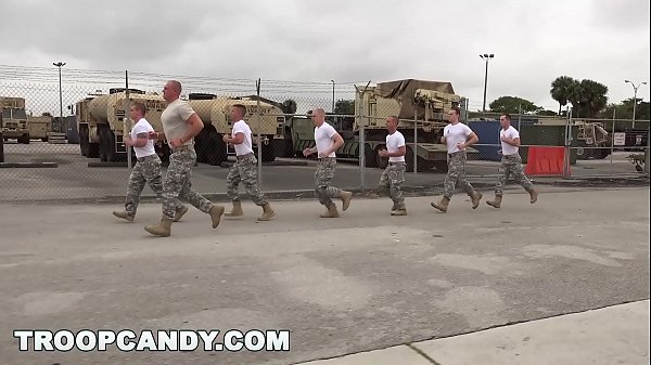 TROOPCANDY - Gay Military Glory Hole Day of Rec...