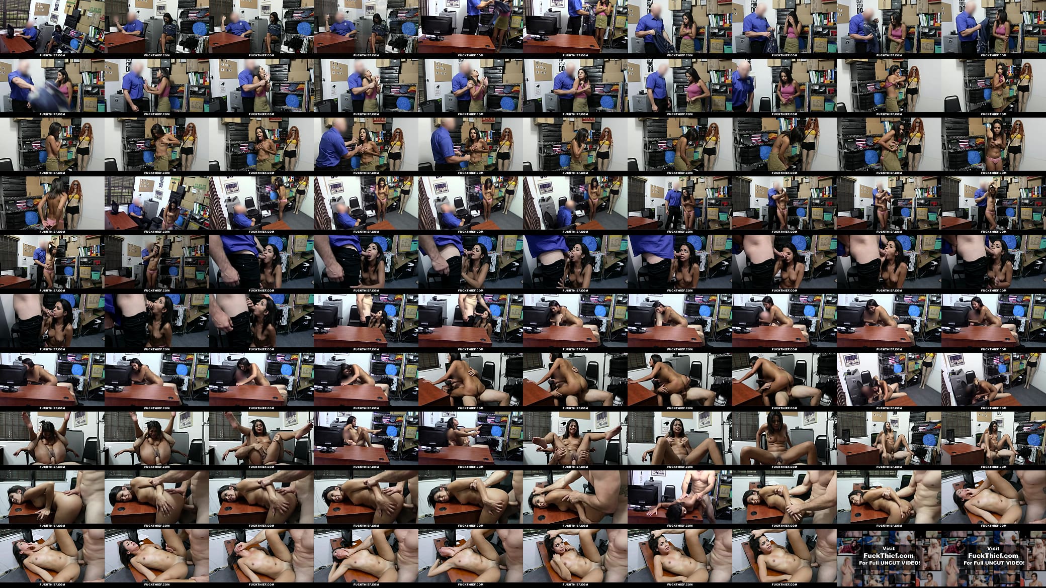 Latina Teen Must Compile With Pervert Officer 预览图