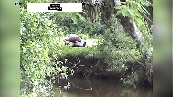 Couple from the countryside is caught having sex in the bush