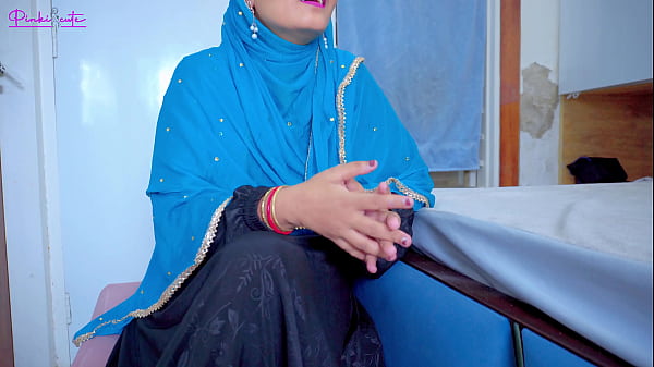 Pinki_cutee - Painful Sex- Muslim burqa Step hard fuck by her stepson and he cumming inside stepmom 's pussy