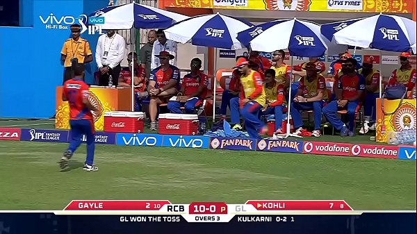 Royal Challengers Bangalore vs Gujarat Lions Live Score - Match 44 - Indian Premier League, 2016 on