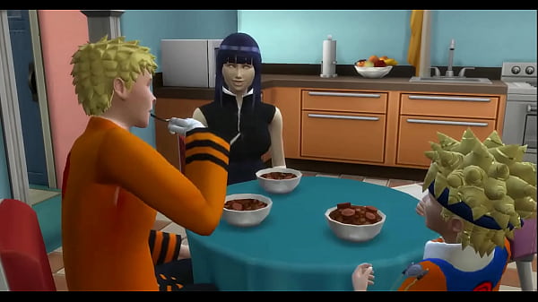 Naruto Hentai Episode 22 Sasuke fucks Hinata Anal while her cuckold husband discovers them Netorare his Beautiful Wife enjoying being fucked by another man cheating on him