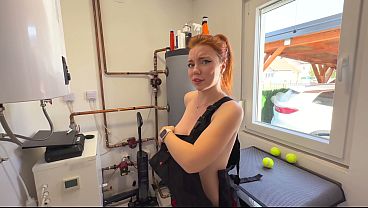 A dick catcher! She works on call and fucks her customers