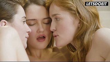 Jia Lissa, Liya Silver and Sonya Blaze Grind Pussies Together