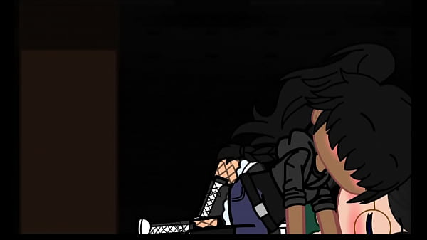 Our made gets locked in a locker with her crush~ ( Lesbian Gacha Club Heat)