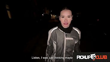 Pickup Club - Skinny teen Matty Mila Perez hot porn story