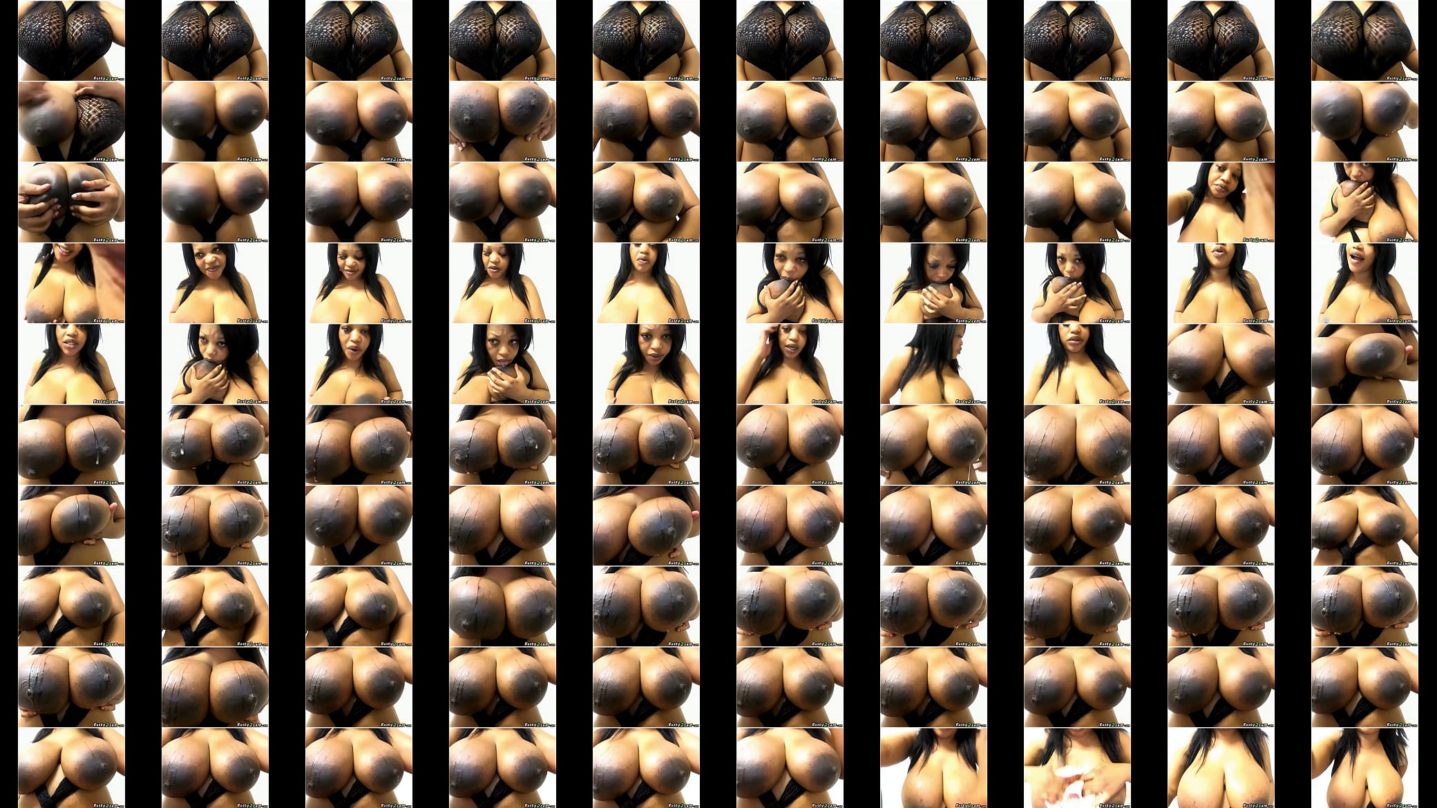 Giant black tits on webcam 预览图