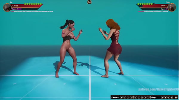 Gia VS Roxy (Naked Fighter 3D)