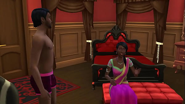 Indian Stepson masturbating in front of computer | StepMom catches him and fuck with her stepson