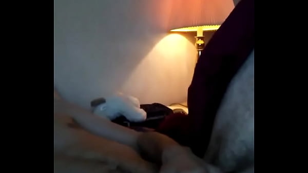 Solo young twink stroking