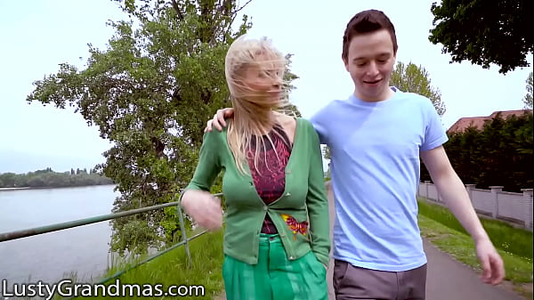 Download Video - LustyGrandmas Big Tit GILF Goes Wild For Familiar Stud's Monster Cock