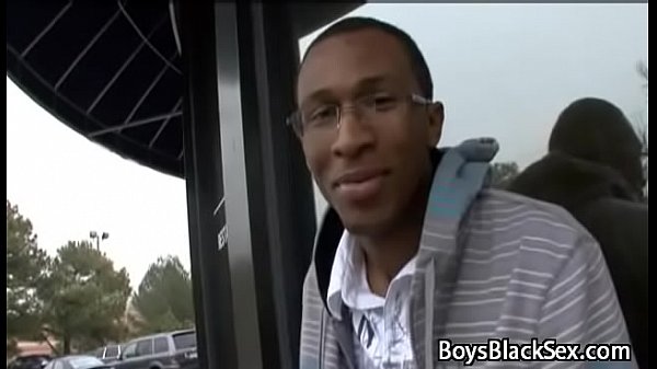 White Sexy Teen Gay Boy Love Big Black Dick Ins...