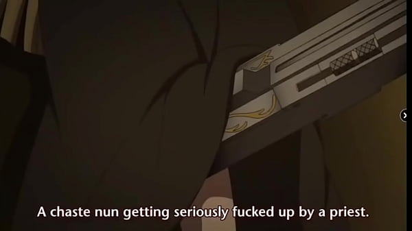 Nun girl and Hunter man see her panties