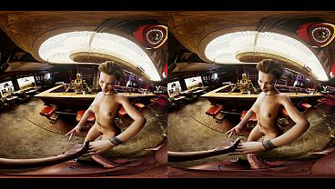 Alena Xenakis at The Moth pub (Cyberpunk 2077 Phantom Liberty)