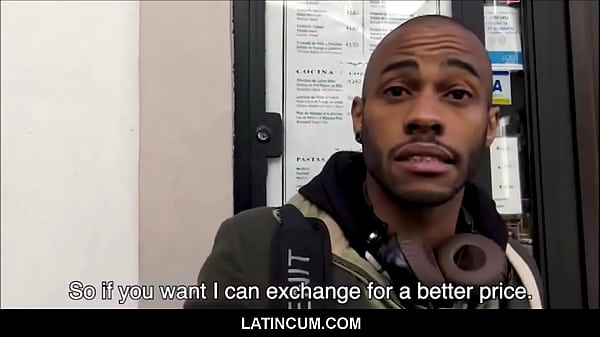 Download Video - Straight Black Latino Jock Looking To Exchange Money Fucked By Gay Guy Making Documentary POV
