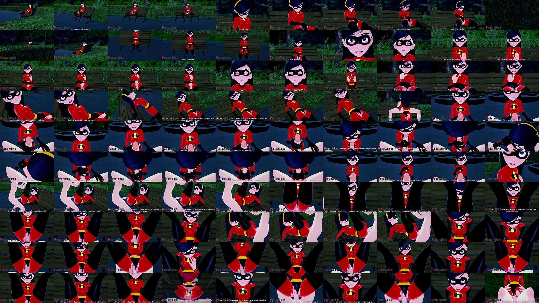 Violet Parr in the park | The incredibles | Full movie on PTRN Fantasyking3 预览图