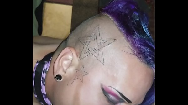 Deepthroating a hard cock at home