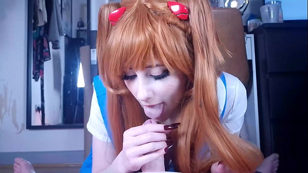 asuka dominates shinji for trying to kiss her TRAILER