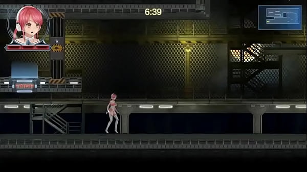 Red haired girl has sex with robot man in Idol run hentai act erotic game