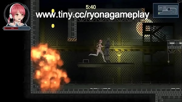 Red haired girl has sex with robot man in Idol run hentai act erotic game