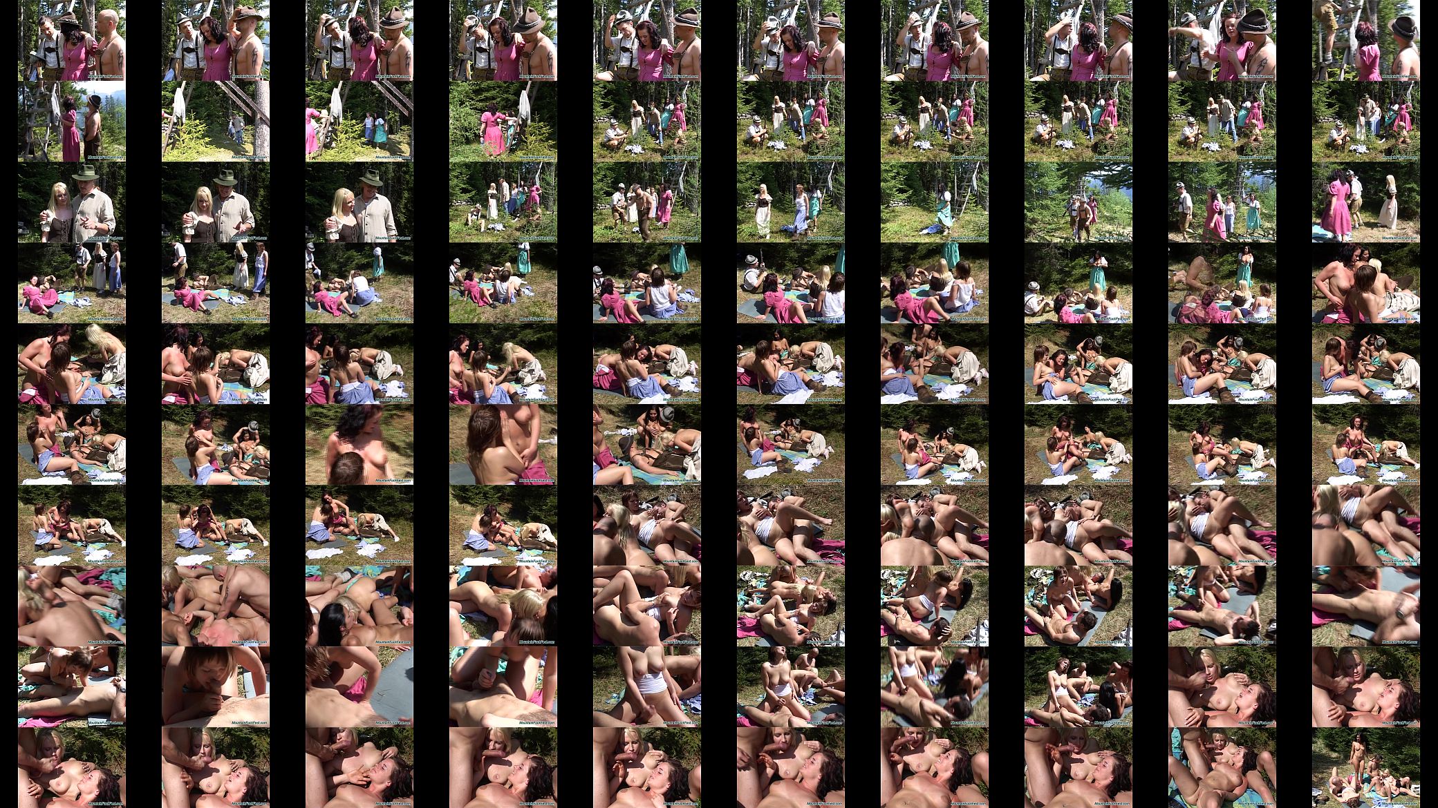 outdoor fuck fest orgy 预览图