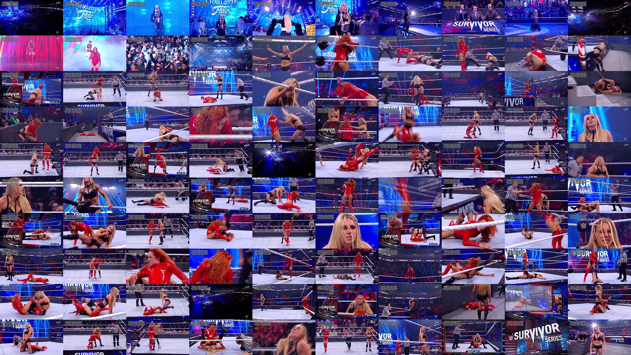 Becky Lynch vs Charlotte Flair Survivor Series 2021 预览图