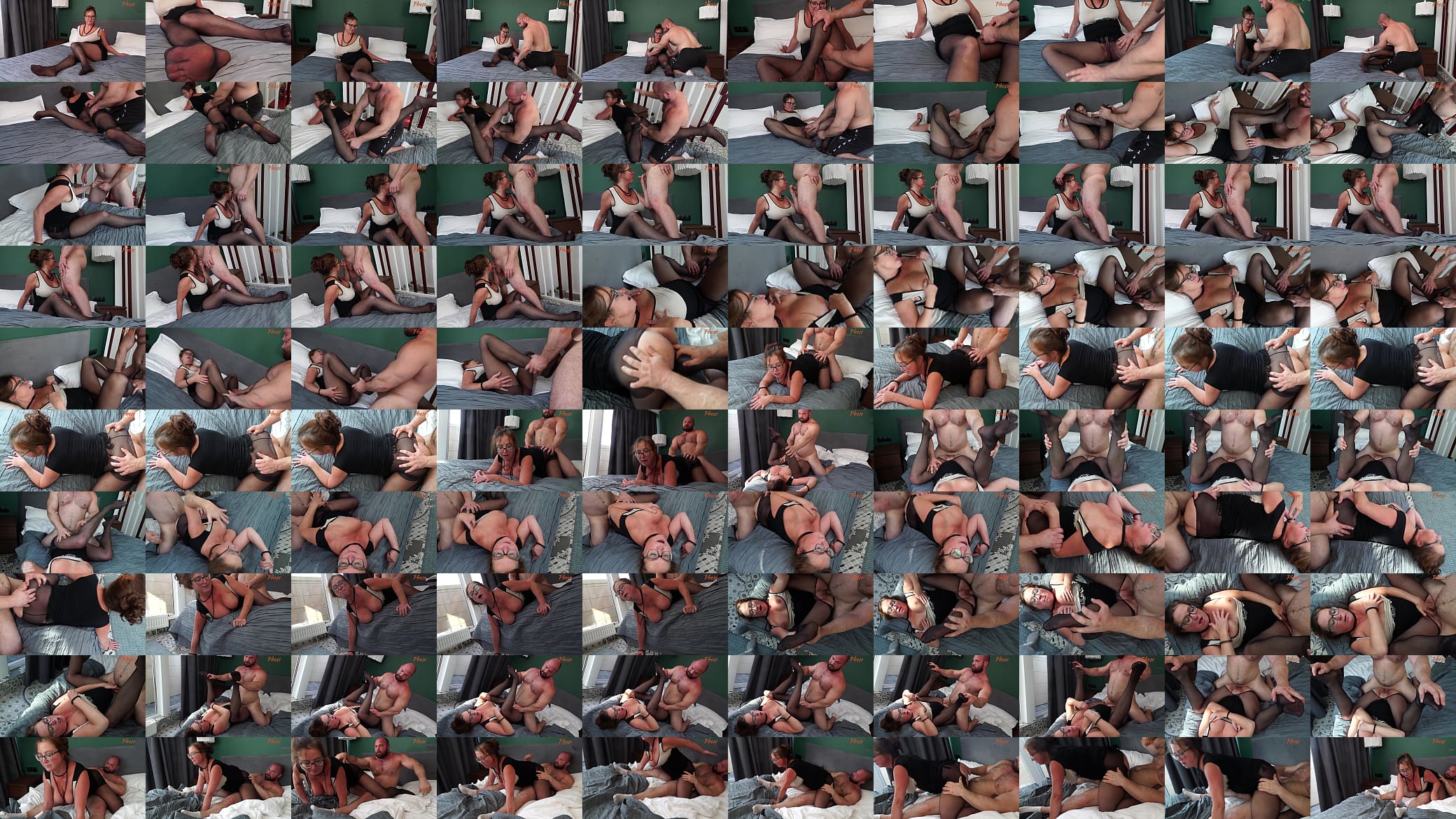 Horny Thick Milf Gets Fucked By A Muscular Guy With A Thick White Cock 预览图