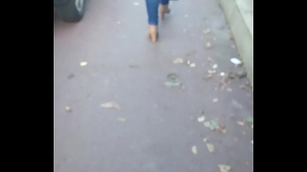 Ass in the street
