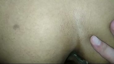 My husband uses my ass to cum (full video online)