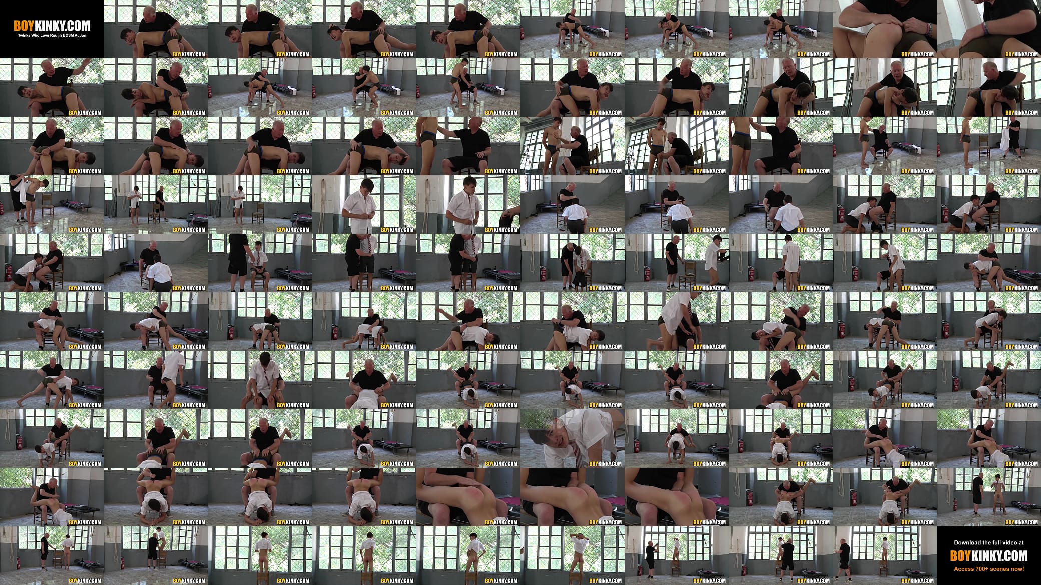 Kinky student Danny Bianchi is compliant and obedient while being spanked harshly 预览图