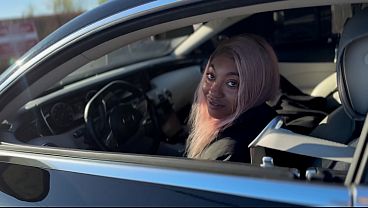 Fijii pull up on Str8rich to get fuck in the Benz