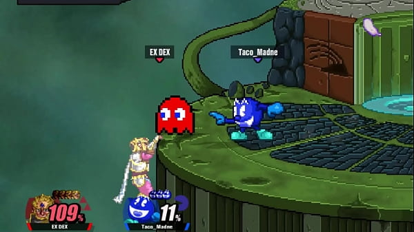 Peleando contra Taco Madness (SSF2)