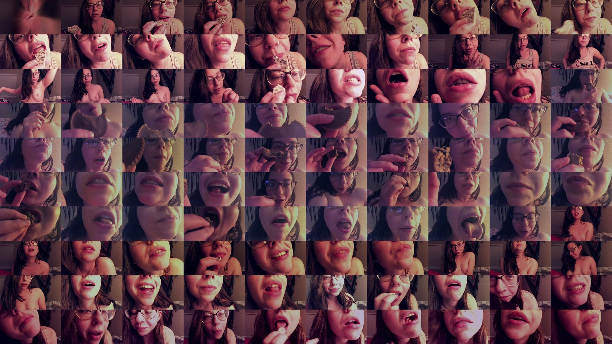 Jamie Bay Amateur ASMR Sensual Eating 预览图