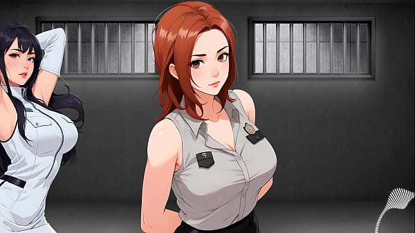 Good cop, bad cop. Jerk-off instructions. JOI hentai with Spanish voice.