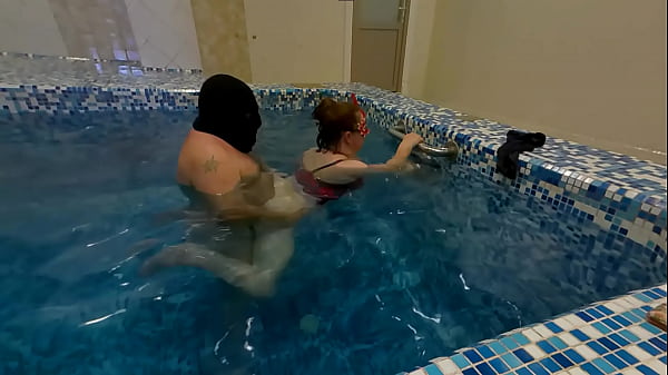 Maria RED swam in the pool and was fucked by Alexander Storm