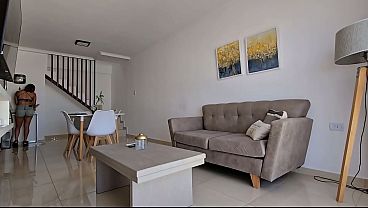 New Year's! My step cousin leaves my face covered in semen.