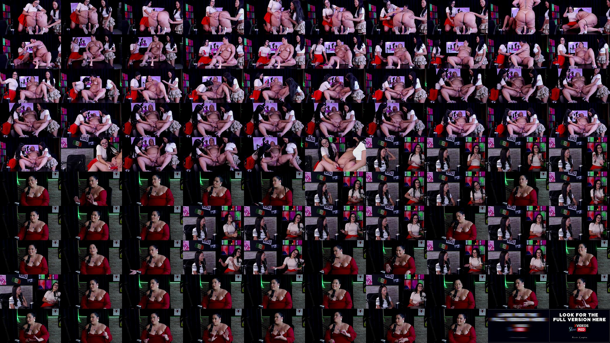 COMPILADOS DA PRI MELANCIA NO PAPO COM TIFANY (SWING CAST) COM ALICE VASCONCELOS - PARTE 4 (WATCH ON: SHEER/RED) 预览图