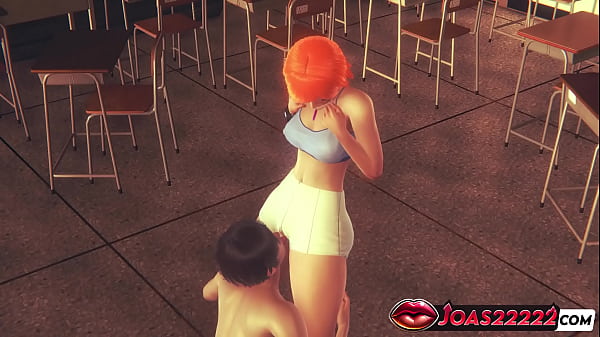 Gwen Redhead Teen Pussy Licking & Fingering - Intense Orgasm in 3D Hentai Animation