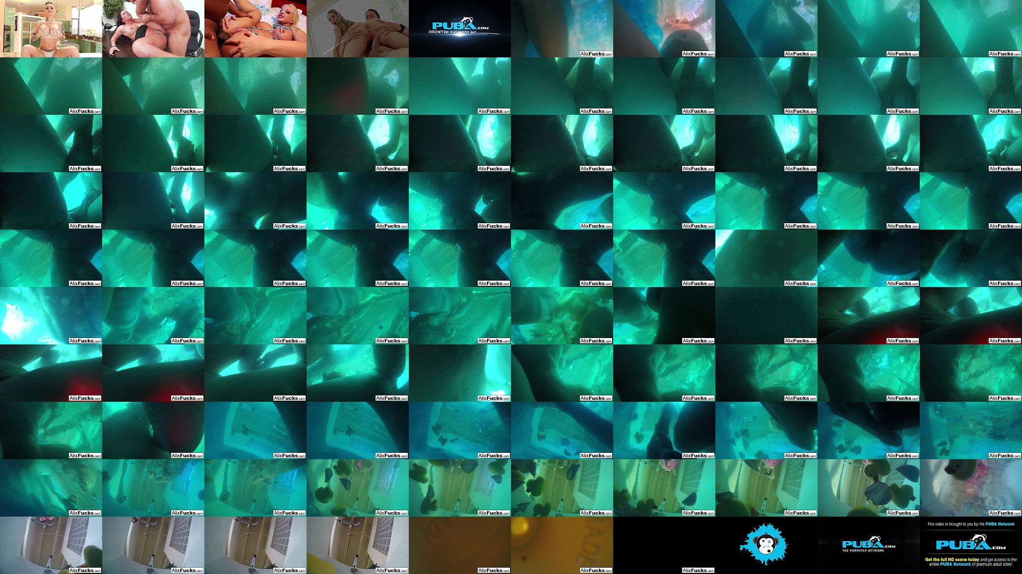 Underwater hidden camera lesbian fun with Alix &amp; Jenna 预览图