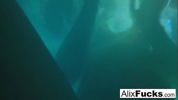 Underwater hidden camera lesbian fun with Alix & Jenna