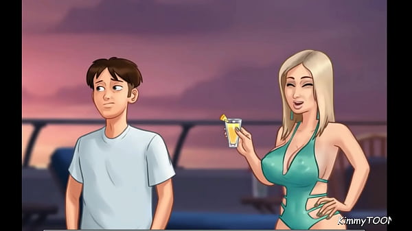 Summertime Saga - Trump's Step-daughter fucked on his super Yacht - KimmyToons