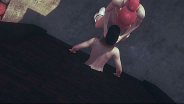 Hentai Uncensoreed - Mari Suck with cum in her mouth and 69 - Japanese Asian Manga Anime Game Porn