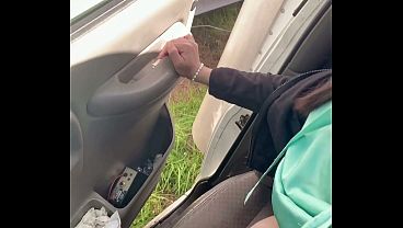 touch pussy hairy on the truck