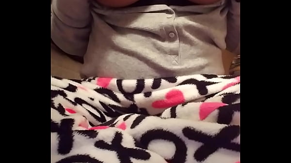 Massive Tits Get Fondled While She Kills Time